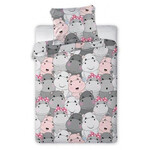 Nilpferd 100x135cm, 40x60 cm