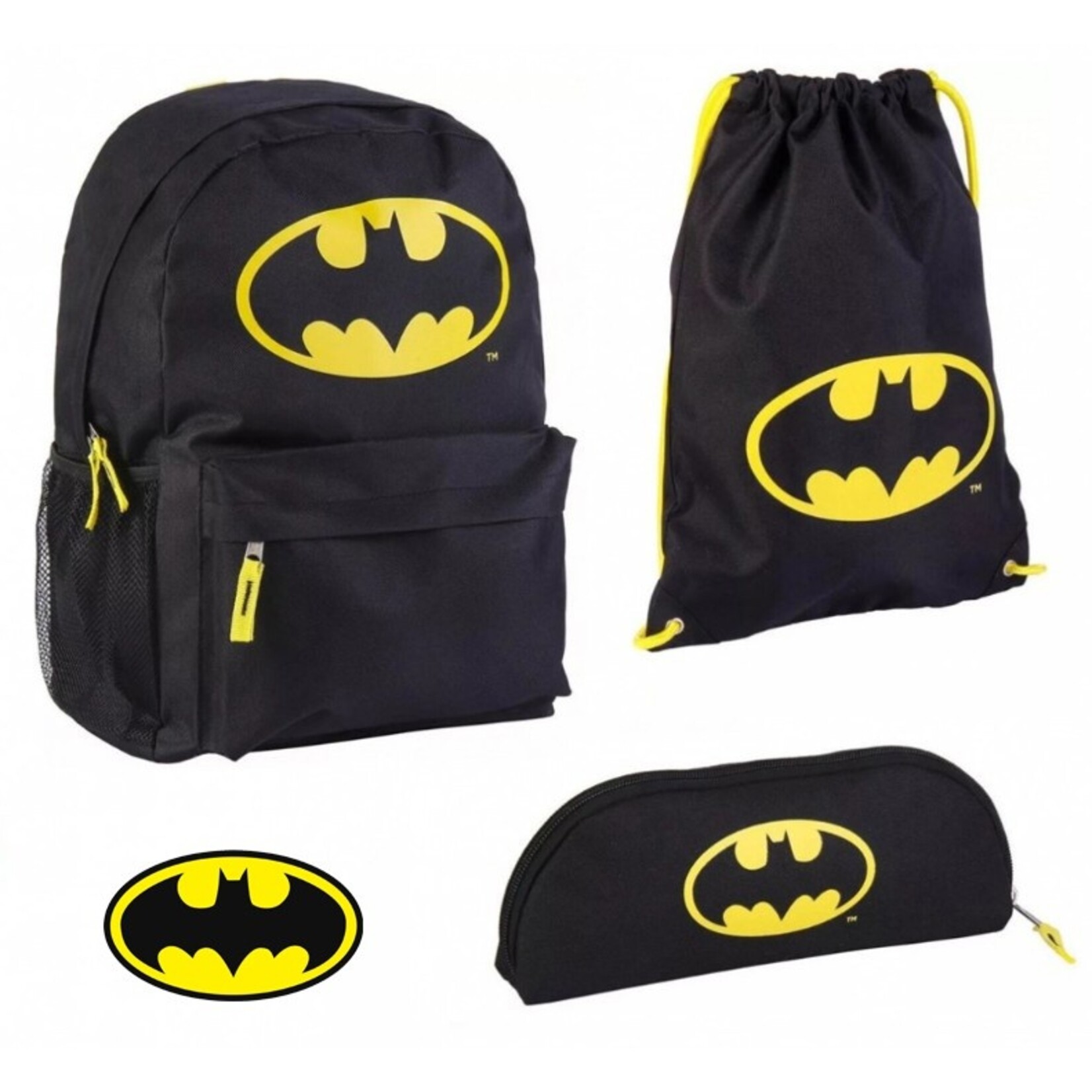 Batman Gymtasche Federmappe Set
