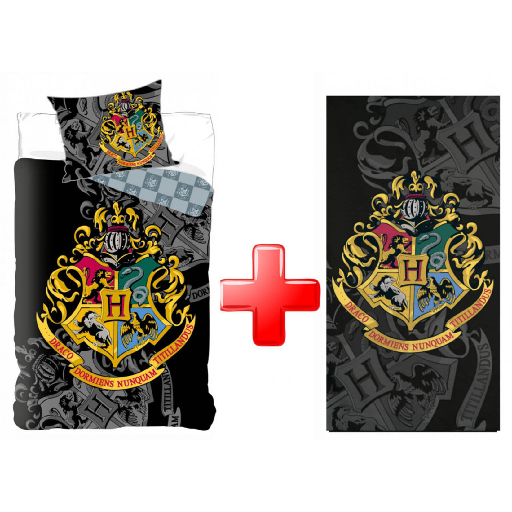 Harry Potter Harry Potter Bettwäsche Badetuch set