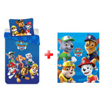 Paw Patrol Paw Patrol Bettwäsche Fleecedecke set