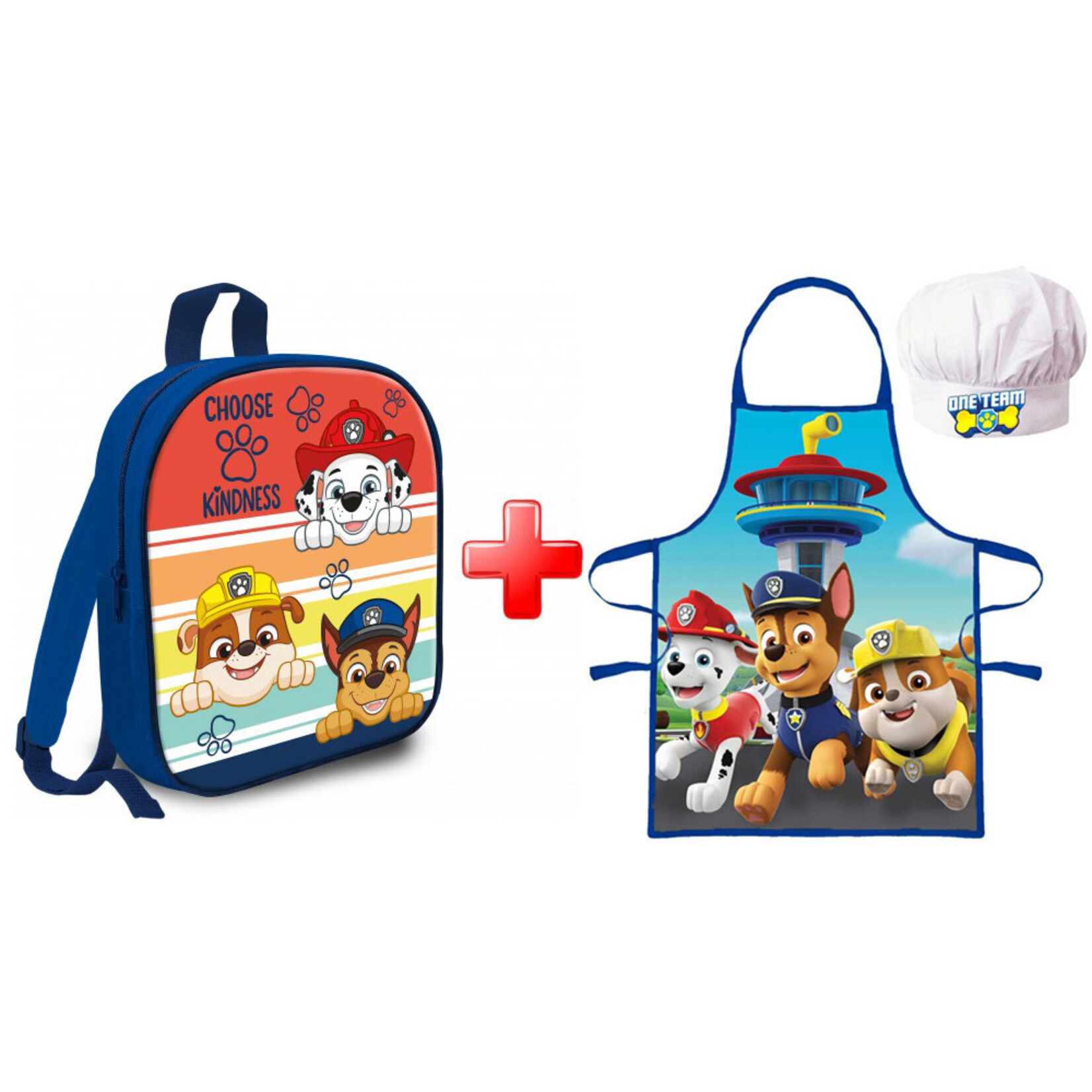 Paw Patrol Paw Patrol Rucksack und Schürze-Set