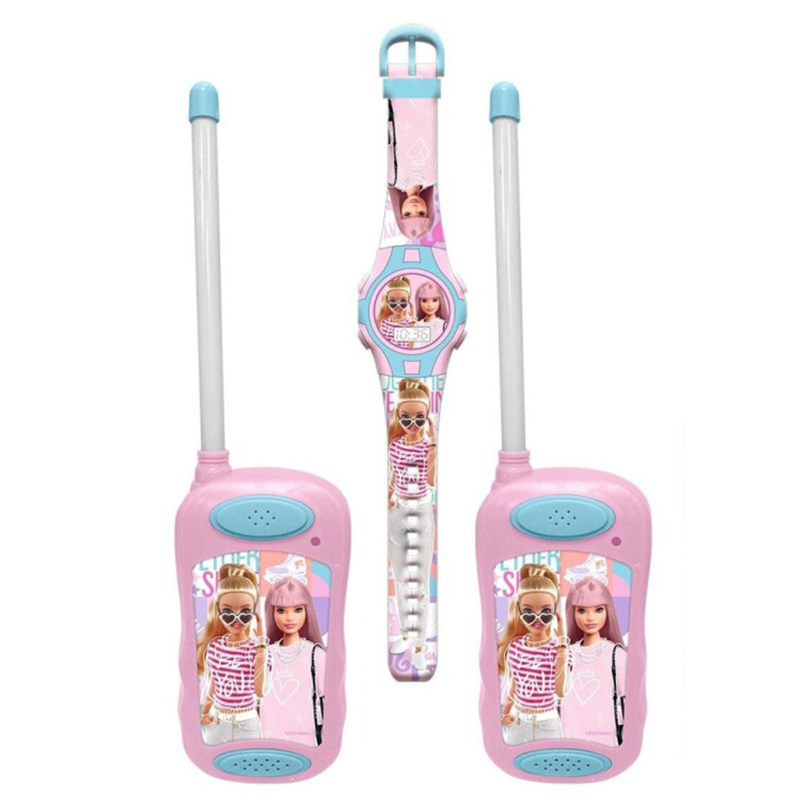 Barbie Walkie Talkies + Digital Uhr Set
