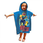 Fireman Sam Brave Strandtuch, Poncho 60x120 cm