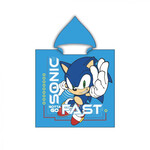 Sonic the Hedgehog Sonic the Hedgehog Strandtuch, Poncho 55x110 cm