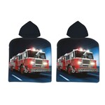 Feuerwehrauto Poncho 50*100 cm