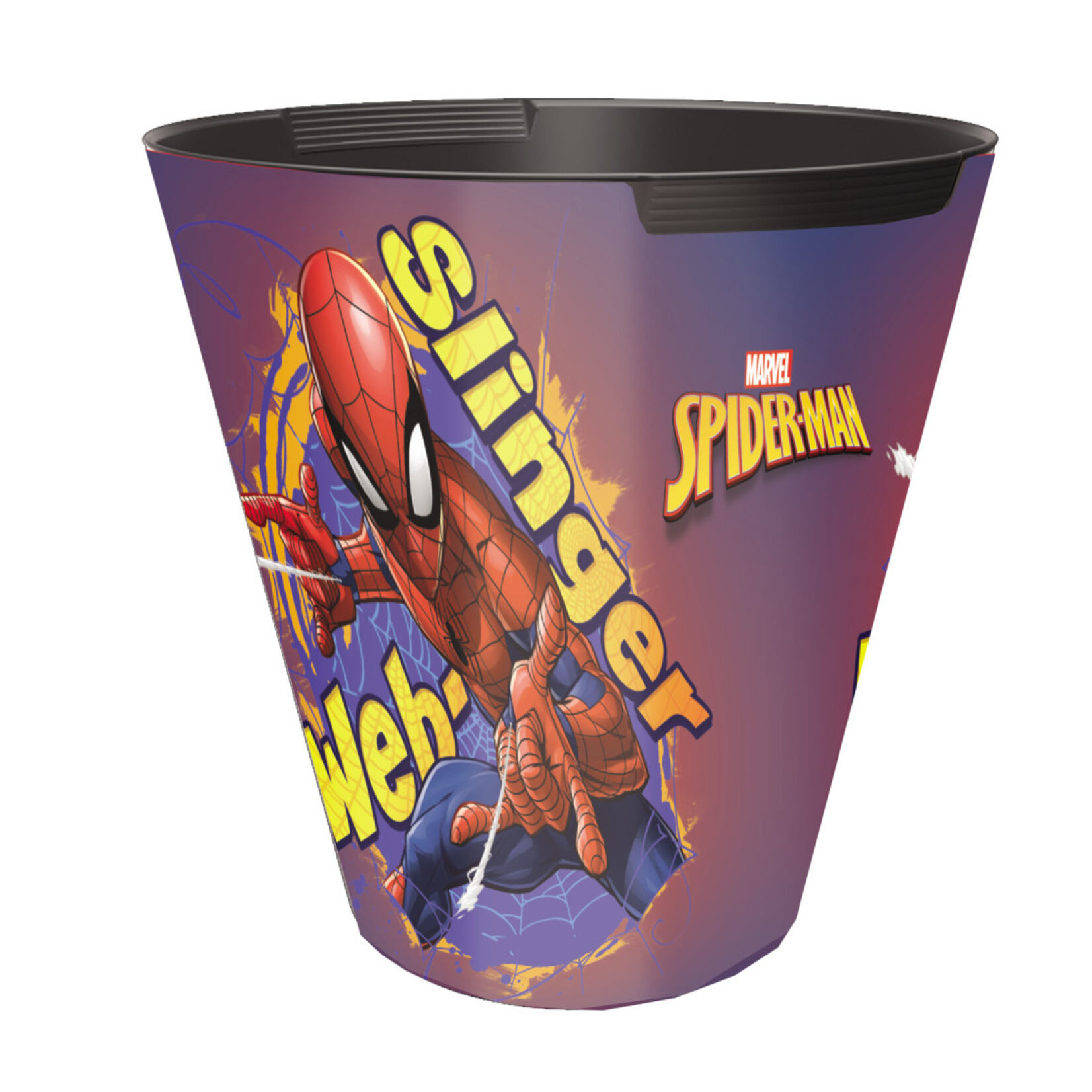 Spiderman Slinger Mülleimer 10L