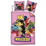 Miraculous Ladybug Be Your Self Bettwäsche 140—200 cm, 63—63 cm Microfibre
