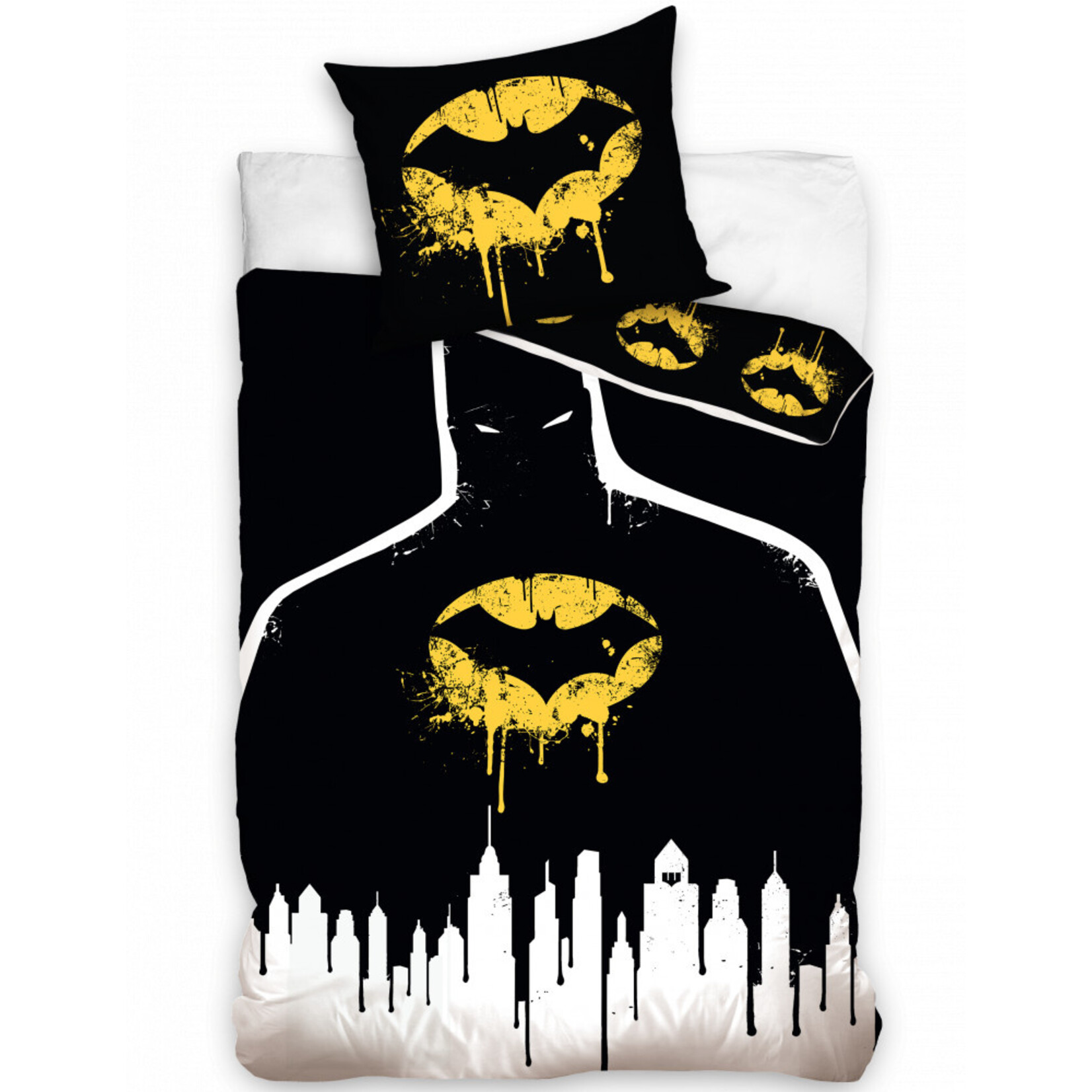 Batman Bettwäsche Shadow 140—200 cm, 70—90 cm