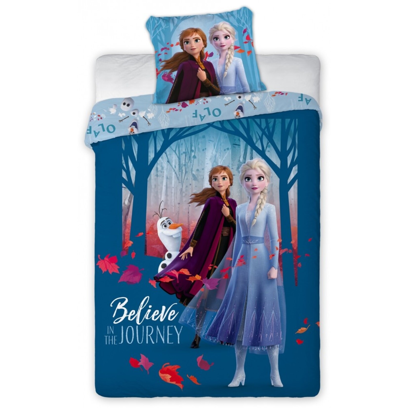 Disney Frozen Disney Eiskönigin Journey Bettwäsche 140—200 cm, 70—90 cm