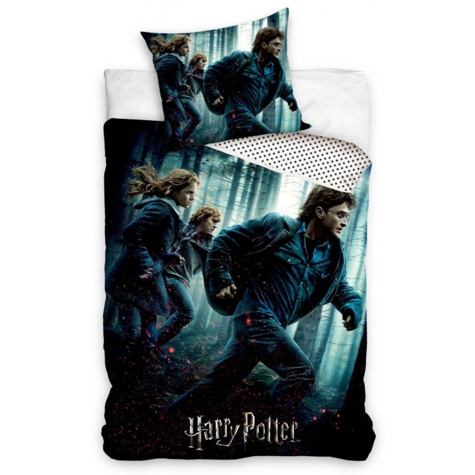 Harry Potter Harry Potter Bettwäsche Run 140—200cm, 70—90 cm