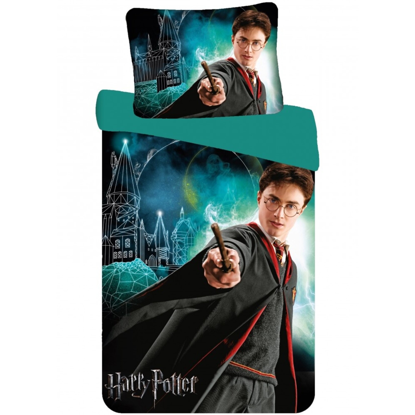 Harry Potter Harry Potter Bettwäsche Wizard 140—200 cm, 70—90 cm
