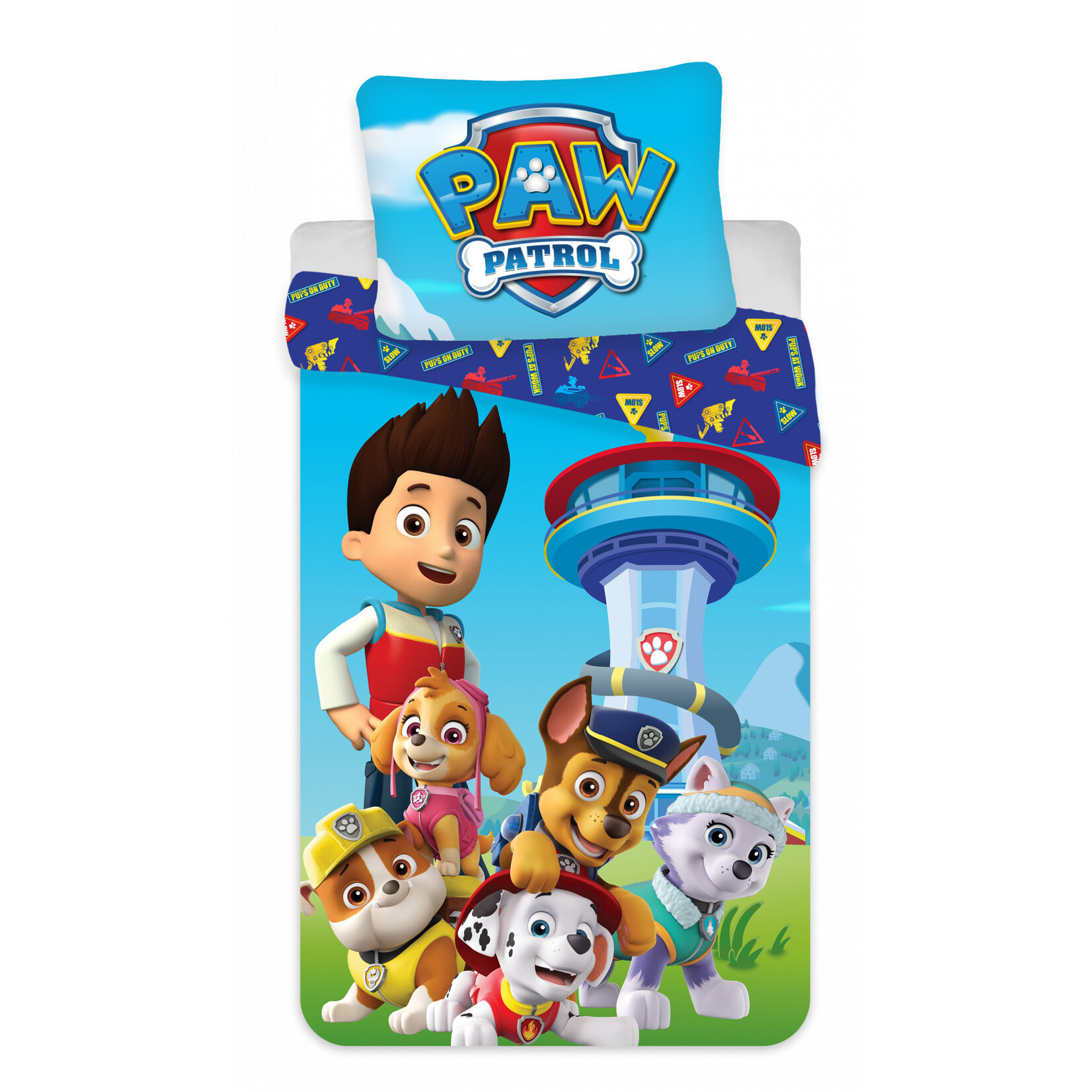 Paw Patrol Paw Patrol Bettwäsche Microfibre 140—200 cm, 70—90 cm