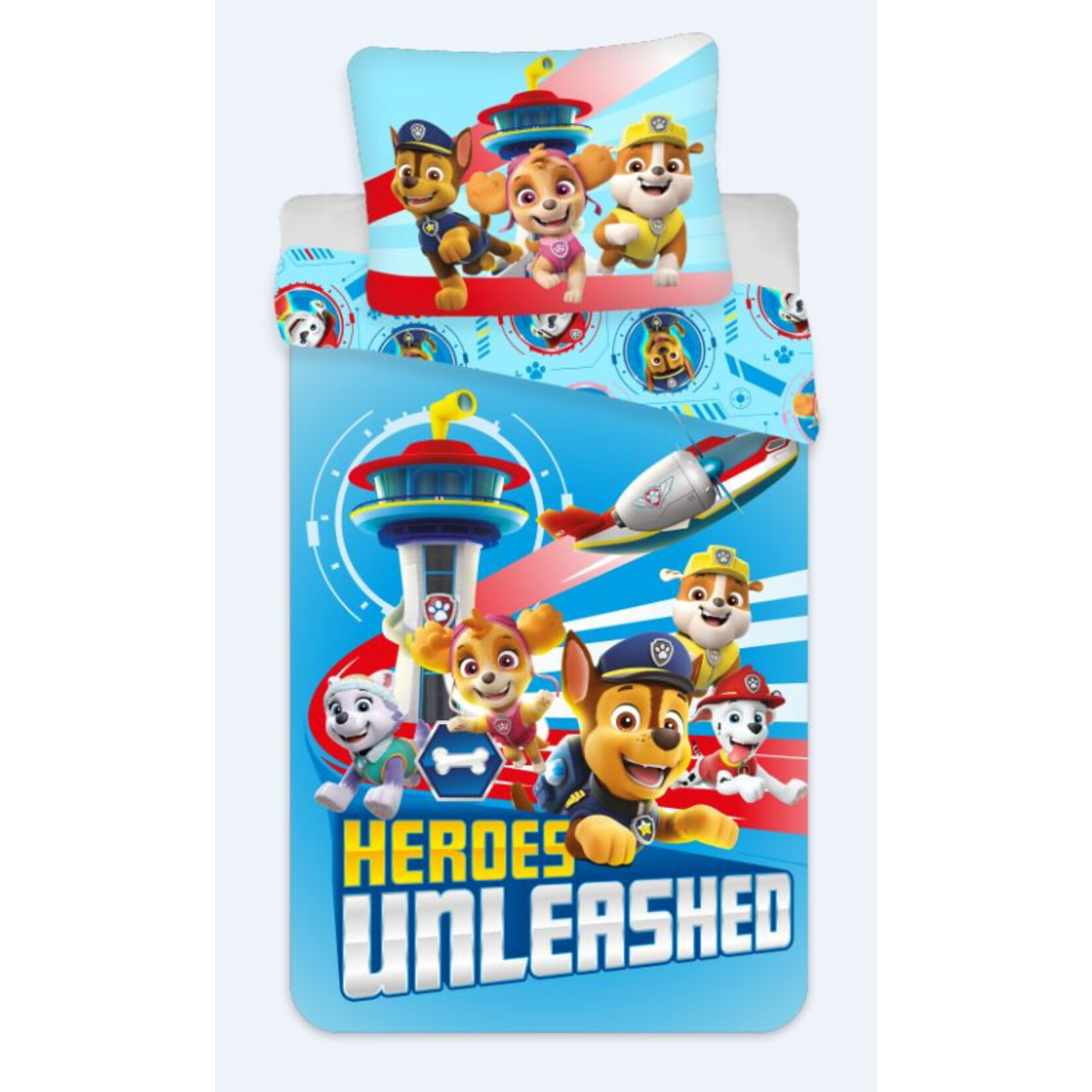 Paw Patrol Paw Patrol Bettwäsche Microfibre 140—200 cm, 70—90 cm