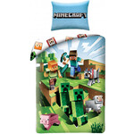 MINECRAFT Minecraft Bettwäsche Creeper Attack 140—200 cm, 70—90 cm