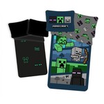 MINECRAFT Minecraft Hostile Mobs Nachtleuchtende Bettwäsche 140—200cm, 50x70cm