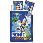 Sonic the Hedgehog Sonic the Hedgehog Coin Chase Bettwäsche 140—200 cm, 63—63 cm Microfibre