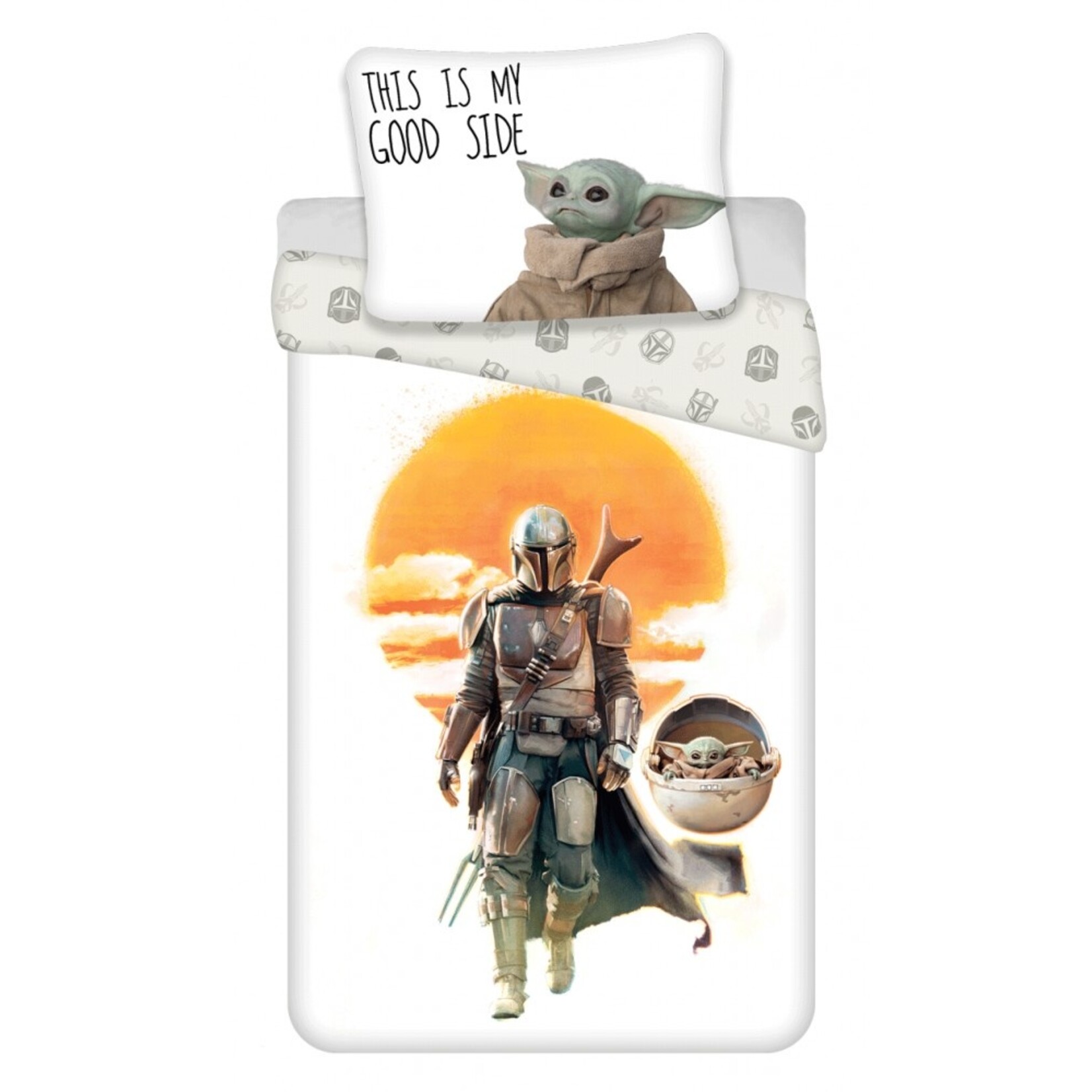 Star Wars Star Wars Mandalorian Bettwäsche 140—200 cm, 70—90 cm