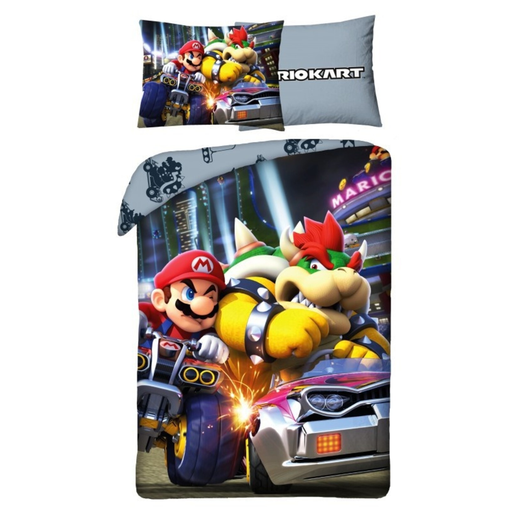 Super Mario Super Mario Bettwäsche Race 140—200 cm, 70—90 cm