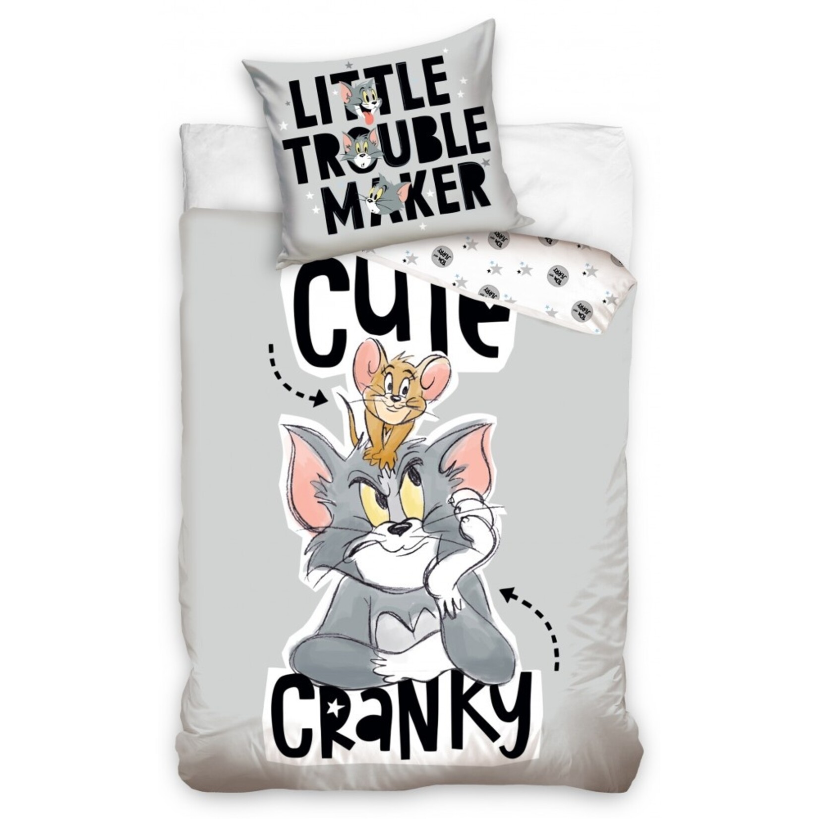 Tom and Jerry Bettwäsche Cranky 140—200cm, 70—90 cm