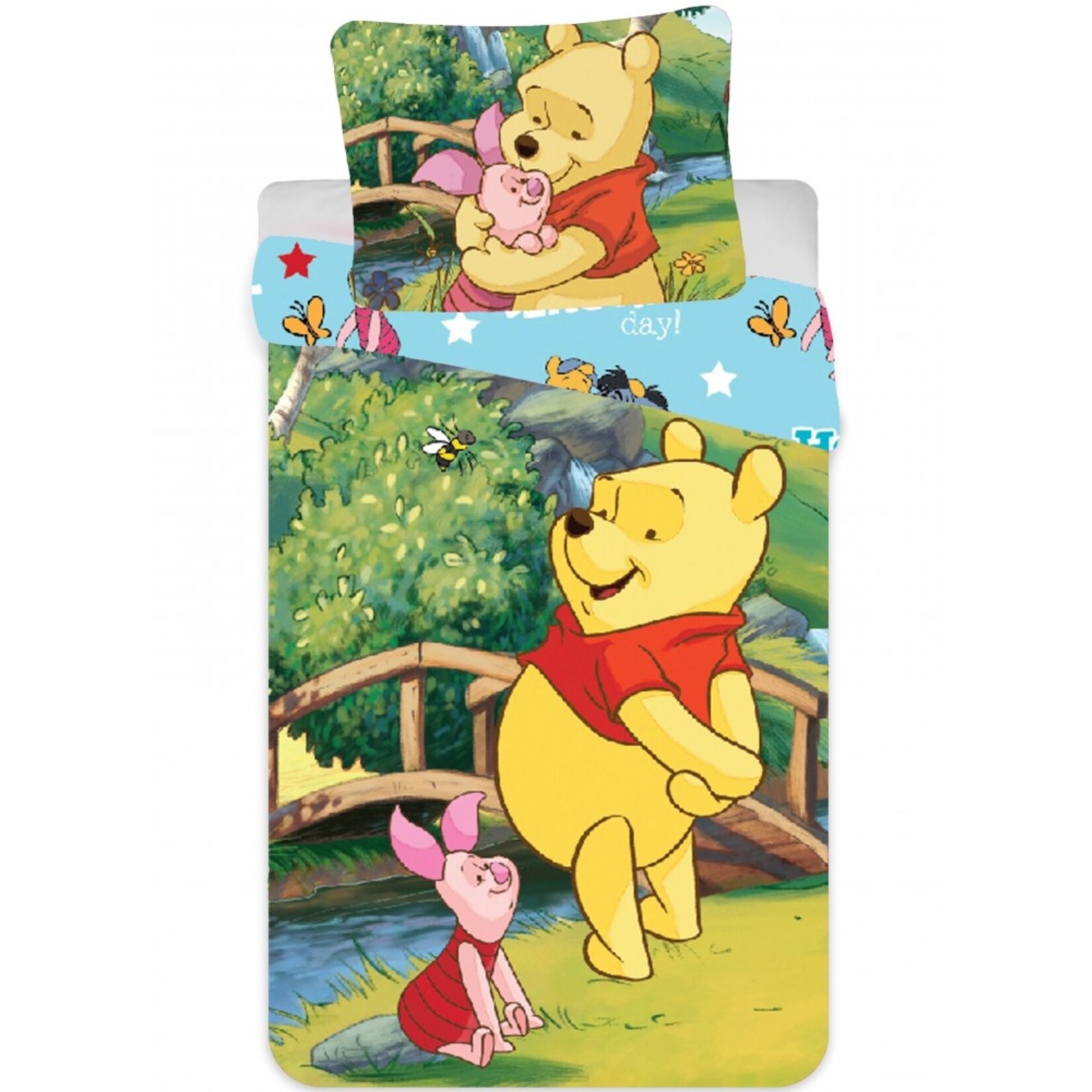 Disney Winnie the Pooh Disney Winnie the Pooh Kind Bettwäsche (klein) 90—140 cm, 40—55 cm