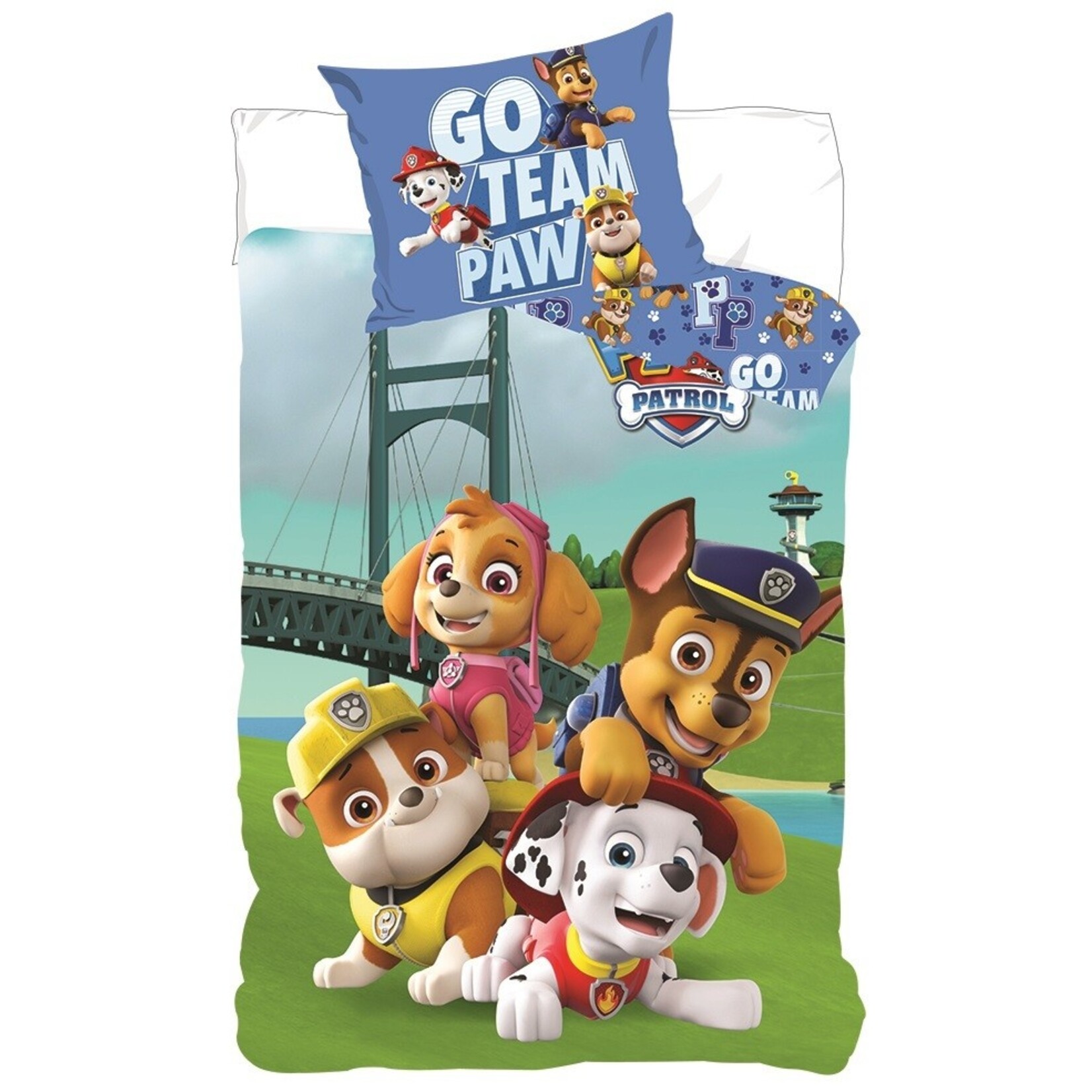 Paw Patrol Paw Patrol Kind Bettwäsche (klein) 100—135cm, 40—60 cm