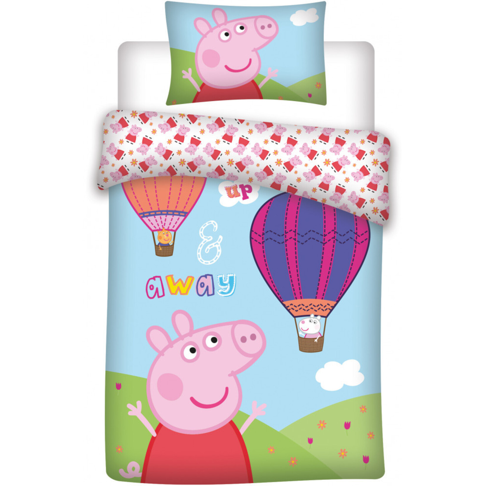 Peppa Wutz Kind Bettwäsche (klein) 100—135 cm, 40—60 cm