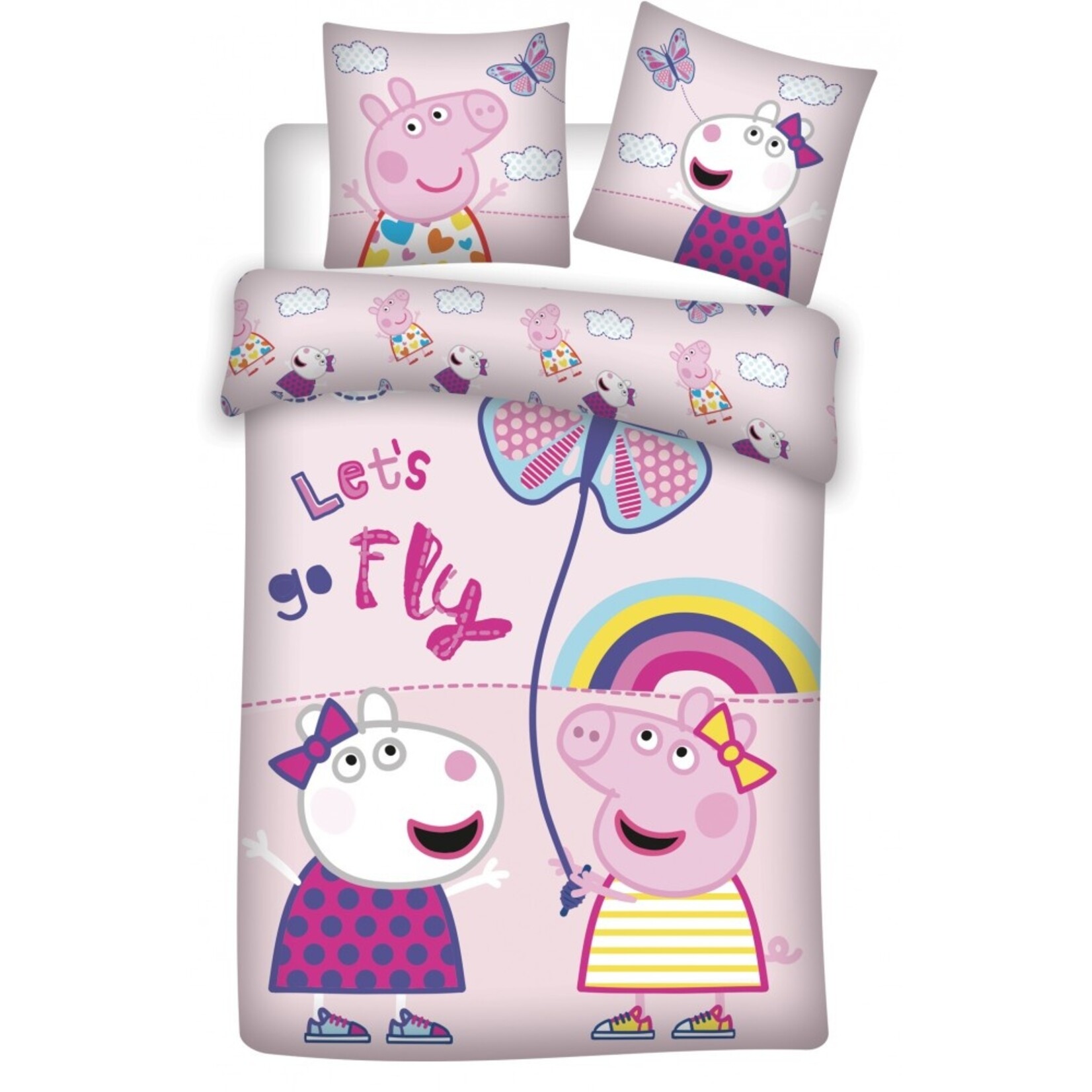 Peppa Wutz Kind Bettwäsche (klein) 100—140cm, 40—45 cm