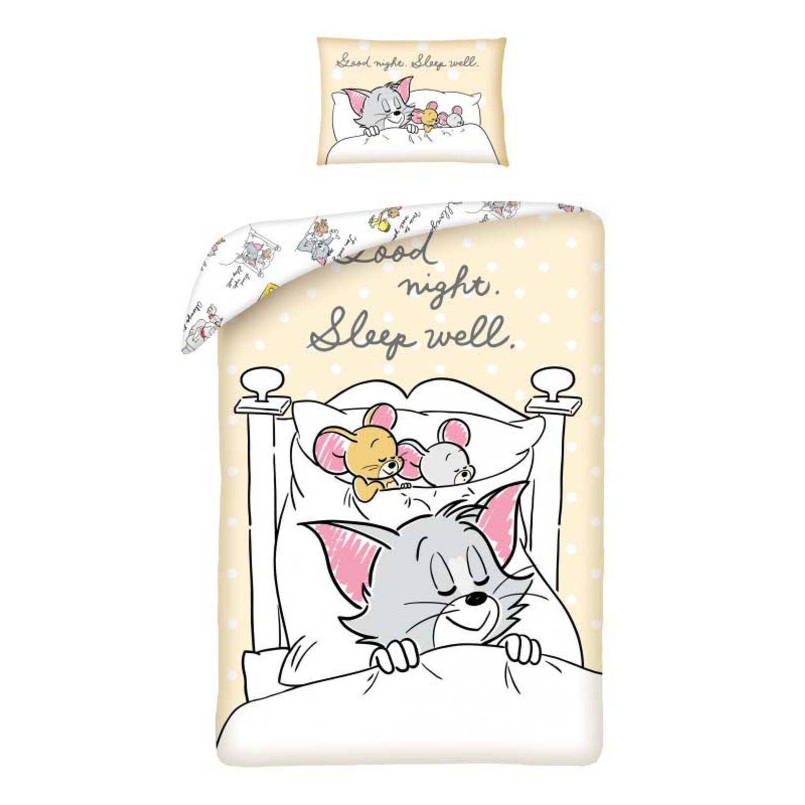 Baby Tom and Jerry Kind Bettwäsche (klein) 100—135 cm, 40—60 cm