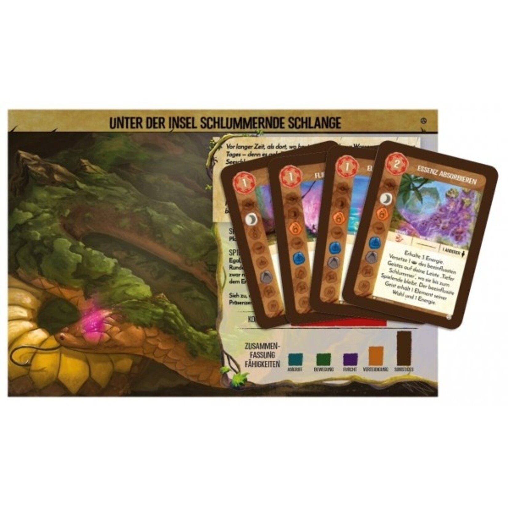 Spirit Island: Unter der Insel schlummernde Schlange [Mini-Erweiterung]