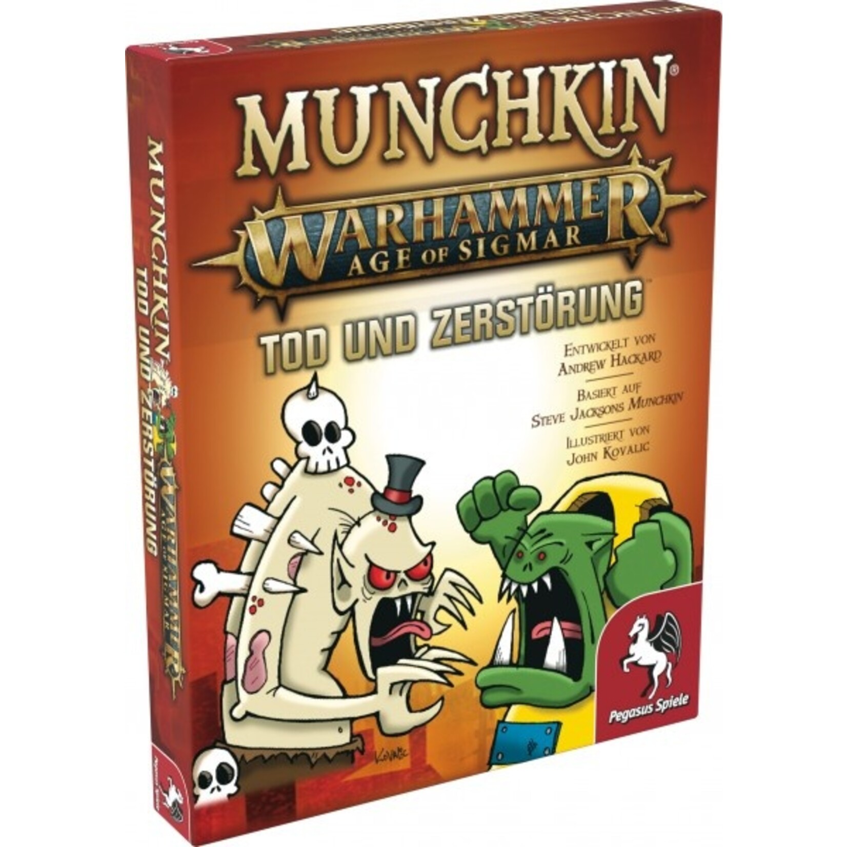 Munchkin Warhammer Age of Sigmar: Tod und Zerstörung [Erweiterung]