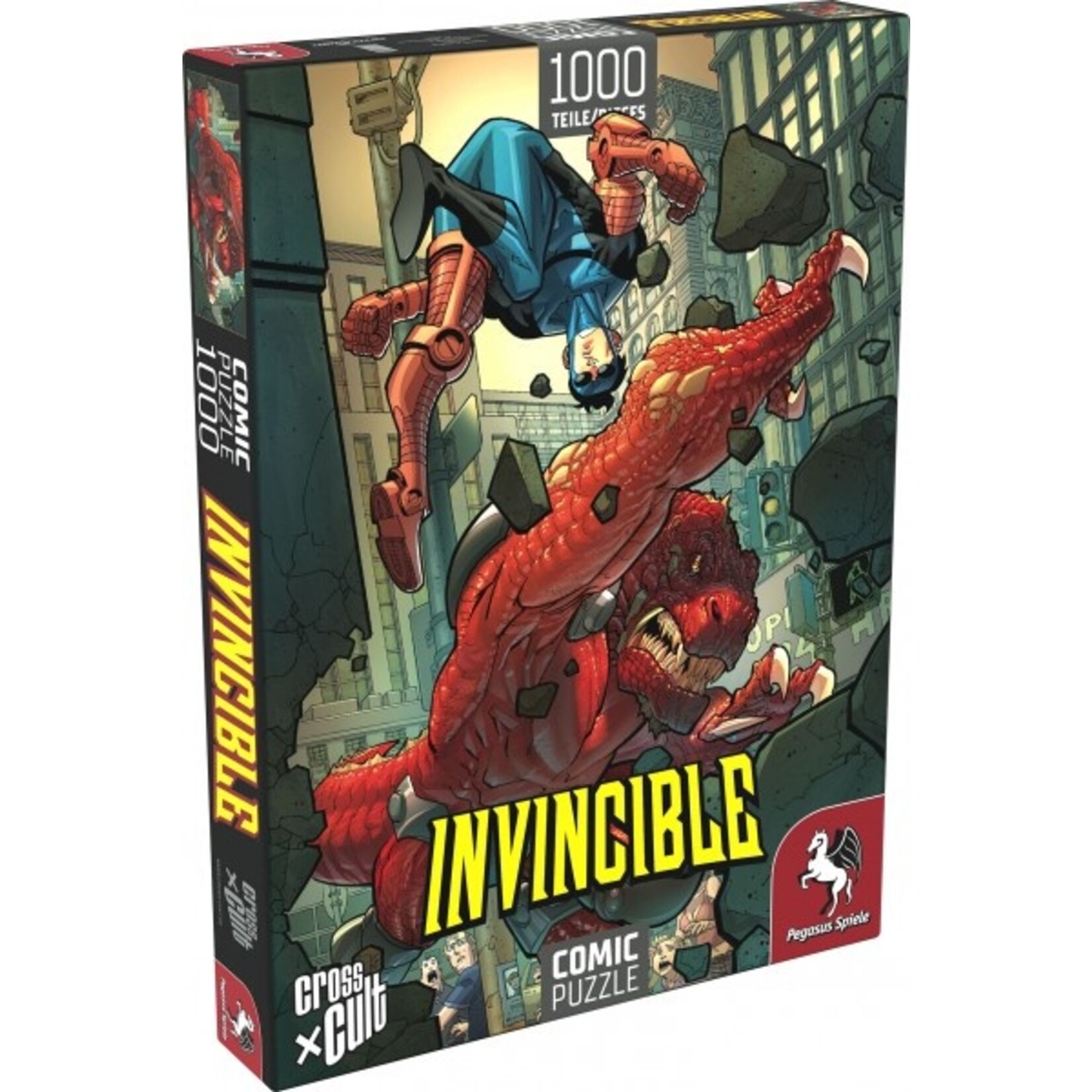 Puzzle: Invincible (Invincible vs. Dinosaurus), 1.000 Teile