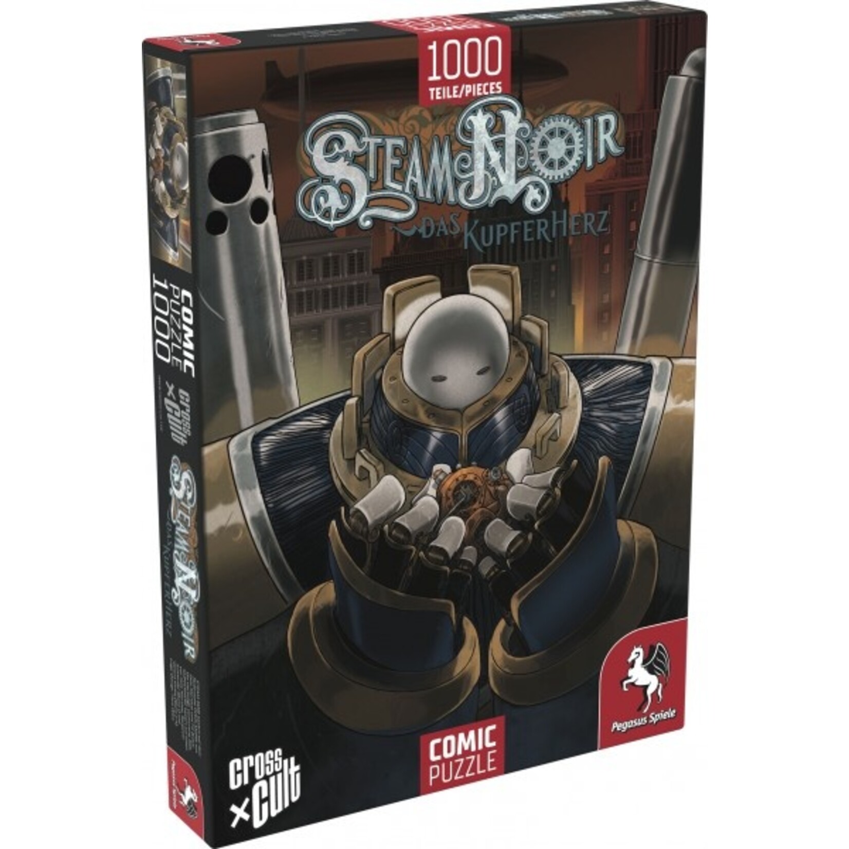 Puzzle: Steam Noir (Das Kupferherz), 1.000 Teile