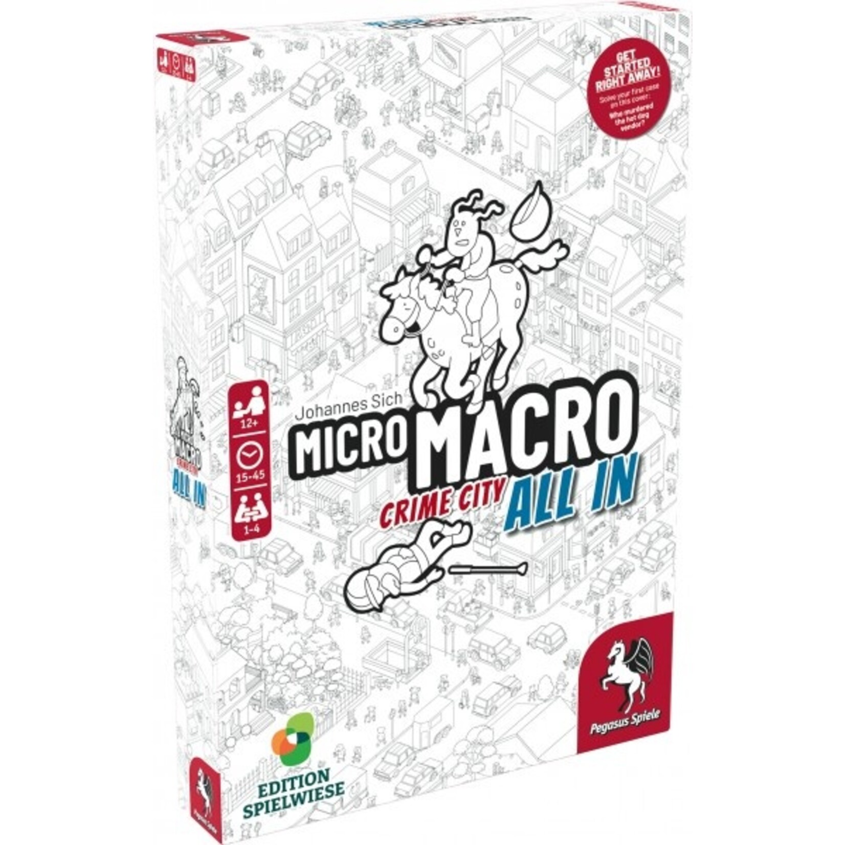 MicroMacro: Crime City 3 – All In (Edition Spielwiese) (English Edition)