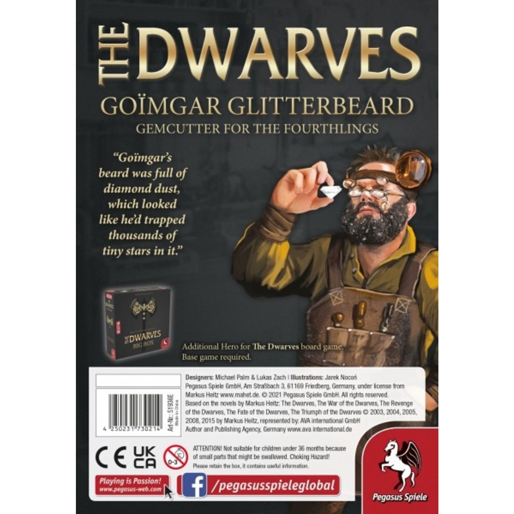 The Dwarves Characterpack Goimgar (English Edition)