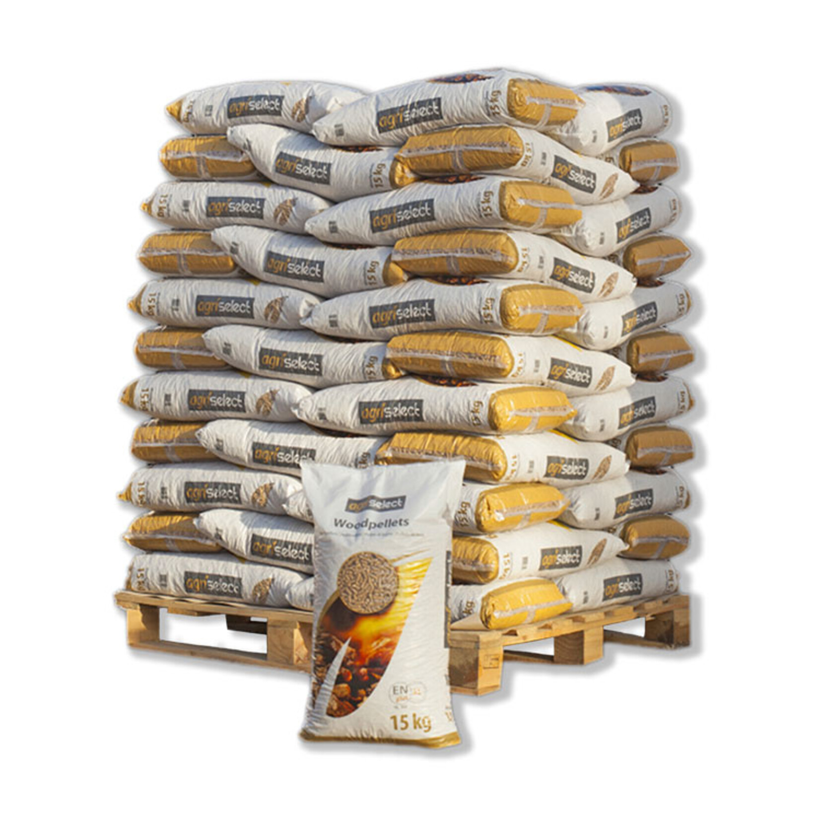 Agriselect ENplus A1 Virgin Wood Houtpellets (Naaldhout)