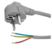 Kabel met stekker - 2 meter