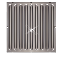Lamellenfilter 500x400x25 mm