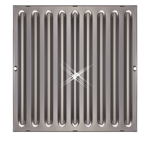 Lamellenfilter 500x400x25 mm