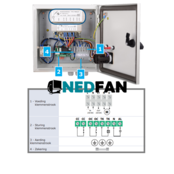 Traforegelaar 10.0 ampère – 1 fase met beveiliging