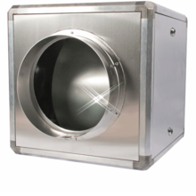 aluminium ventilatorbox 1000 m3/h