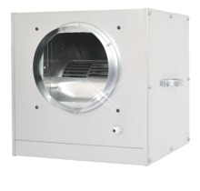 stalen ventilatorbox 2000 m3/h