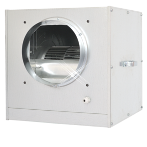 stalen ventilatorbox 2000 m3/h