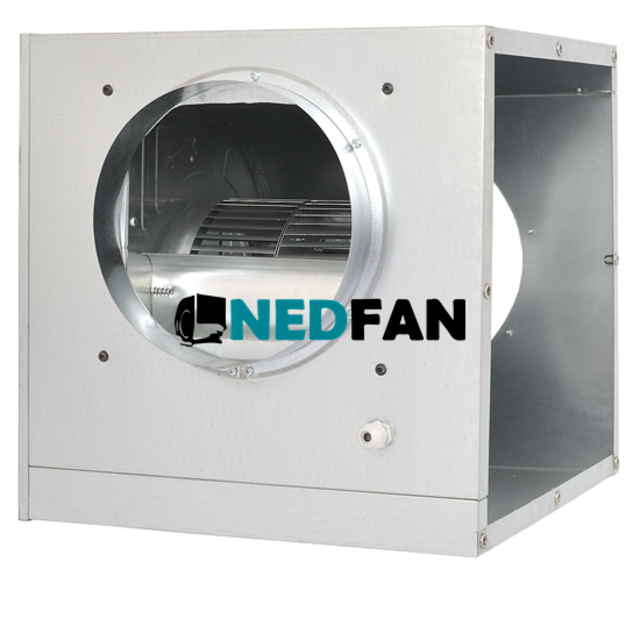stalen ventilatorbox 3250 m3/h