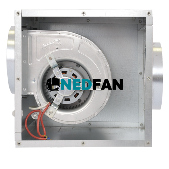 stalen ventilatorbox 7000 m3/h