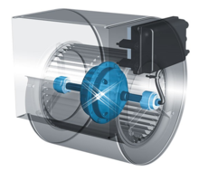 afzuigkap ventilator 2500 m3/h