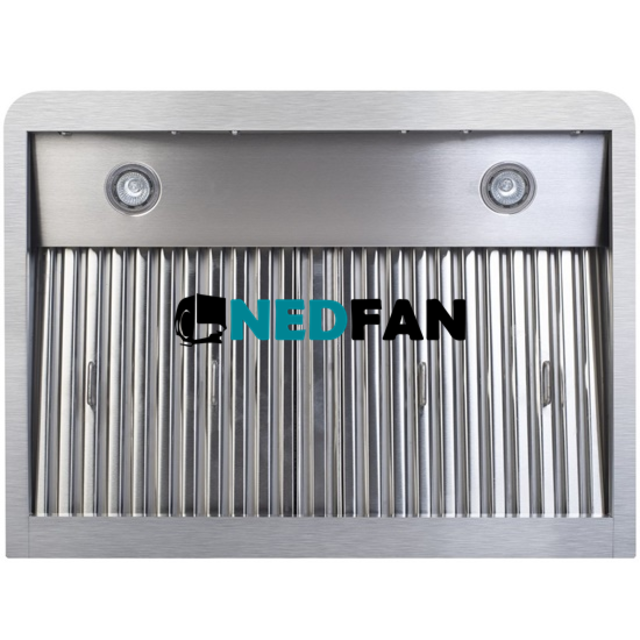 huishoudelijke wandkap 1200x560x250 mm