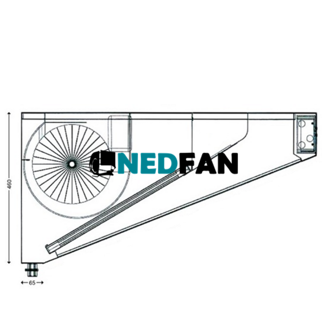 schuinmodel "plug and play" 1500x700x460 mm