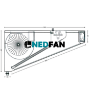 schuinmodel "plug and play" 2000x900x460 mm