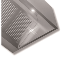 Afzuigkap 4000x1100x(h)400 Doosmodel