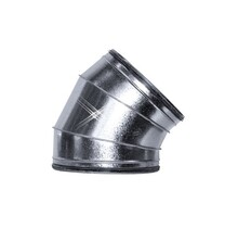 Bocht 60 graden 125 mm met SAFE